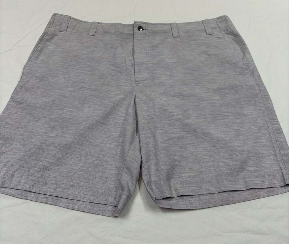 Callaway Golf Men's Performance Heathered Active Waist Shorts, Gray, Size 40